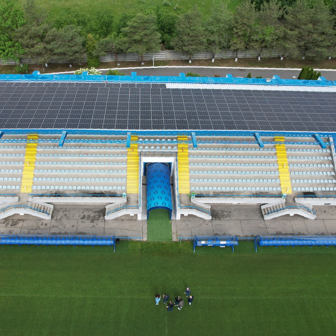 Sistem Fotovoltaic peste 400 KW Federația Română de Fotbal